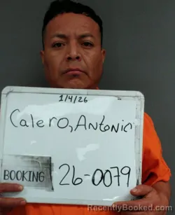 Recent Mugshot Image for Antonio Calero in Sebastian County, Arkansas