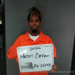 Recent Mugshot Image for Cortlan Devari Parson in Sebastian County, Arkansas