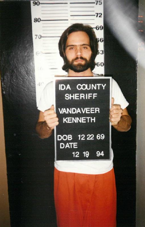 Most Wanted Image for Kenneth Eugene Vandaveer in Ida County, Iowa