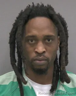 Mugshot of KEENAN JAVAR JACKSON booked in Alachua County, Florida on March 30, 2026