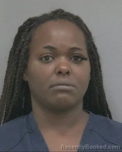 Mugshot of Antoinette Sameka Henneghan booked in Alachua County, Florida on September 12, 2026
