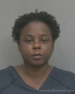 Mugshot of Regina Lashon Wilcox booked in Alachua County, Florida on August 21, 2026