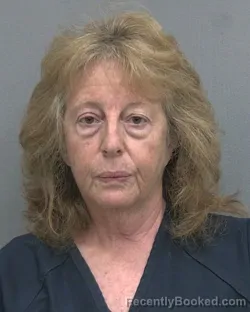 Mugshot of DOLLY LENA WRIGHT booked in Alachua County, Florida on May 31, 2026
