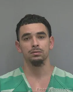 Mugshot of Marco Antonio Medina Estrada booked in Alachua County, Florida on September 10, 2026