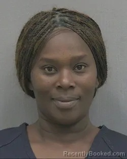 Mugshot of Shantavia D'shante Jenkins booked in Alachua County, Florida on October 15, 2026