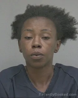 Mugshot of Gwennesha Marrkenya Demps booked in Alachua County, Florida on September 13, 2026