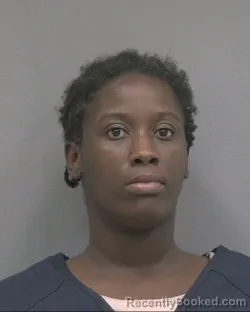 Mugshot of Miracle Alizziea Simone Anderson booked in Alachua County, Florida on September 15, 2026