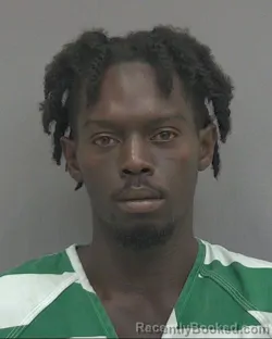 Mugshot of Calvin Lamont Dickerson booked in Alachua County, Florida on September 1, 2026