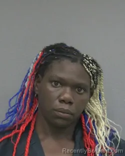 Mugshot of JESSICA MIRANDA MCCOY booked in Alachua County, Florida on July 14, 2026