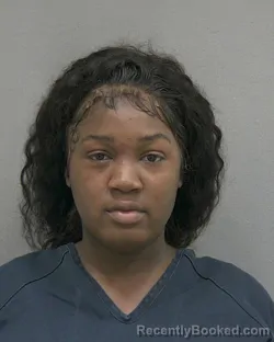 Mugshot of ZA'RHIA MICHELLE REED booked in Alachua County, Florida on May 16, 2026