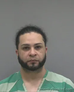 Mugshot of Edgardo Medina Negron booked in Alachua County, Florida on August 21, 2026