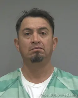 Mugshot of Juan Carlos Mendoza Delgado booked in Alachua County, Florida on October 20, 2026