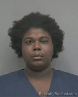 Mugshot of Carlena Shanteria Brian Harris booked in Alachua County, Florida on September 12, 2026