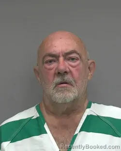 Mugshot of PAUL FRANCIS MERRILL booked in Alachua County, Florida on July 17, 2026