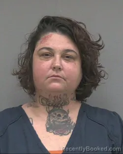 Mugshot of Sydney Michelle Moore booked in Alachua County, Florida on October 23, 2026