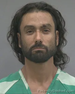 Mugshot of Luis Cisco Feliciano booked in Alachua County, Florida on August 18, 2026