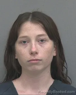Mugshot of Samantha Danielle Pernini-Dykes booked in Alachua County, Florida on October 16, 2026