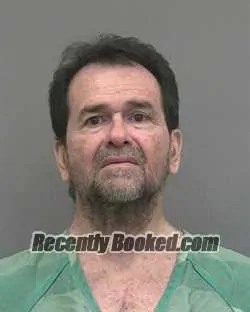 Booking photo from Alachua County, Florida