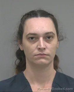 Mugshot of Moriah Elise Young booked in Alachua County, Florida on September 10, 2026