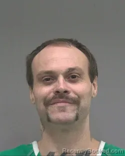 Mugshot of Keith Eric Stanford booked in Alachua County, Florida on August 7, 2026