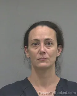 Mugshot of Mariel Herminia Delgado booked in Alachua County, Florida on October 16, 2026