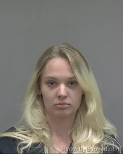 Mugshot of Madison Lynne Geiger booked in Alachua County, Florida on October 15, 2026