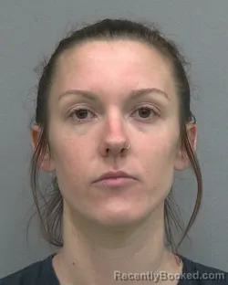 Mugshot of KATELYN MARIE WHITE booked in Alachua County, Florida on April 10, 2026