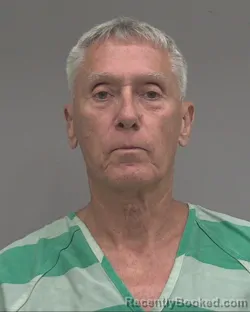 Mugshot of Clarence Walleske booked in Alachua County, Florida on August 27, 2026