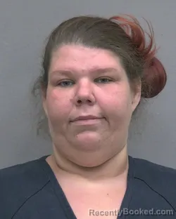 Mugshot of APRIL RAIN PUMPKIN HARVEY booked in Alachua County, Florida on July 1, 2026