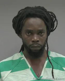 Mugshot of ALEX KADEEM GIBSON booked in Alachua County, Florida on March 17, 2026