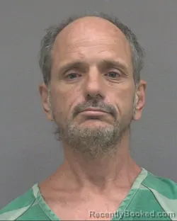 Mugshot of James Ronald Koester booked in Alachua County, Florida on October 16, 2026