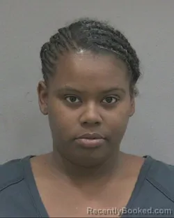 Mugshot of Arina Rene Newsome booked in Alachua County, Florida on September 16, 2026