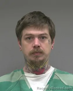 Mugshot of JUSTIN BERGMAN booked in Alachua County, Florida on March 12, 2026