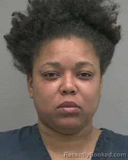 Mugshot of CAMILLE ALTA JANAY HAILE booked in Alachua County, Florida on March 18, 2026