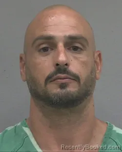 Mugshot of George Luis Cardenas booked in Alachua County, Florida on August 18, 2026