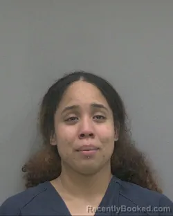 Mugshot of Kiana Zamiah Kyle booked in Alachua County, Florida on August 26, 2026