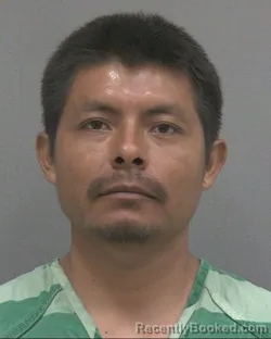 Mugshot of Braulio Martinez Garcia booked in Alachua County, Florida on August 29, 2026