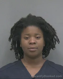 Mugshot of Shateria Sierra Glenn booked in Alachua County, Florida on September 17, 2026