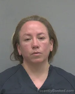 Mugshot of Karen Dolores Narvaez Ruiz booked in Alachua County, Florida on August 31, 2026