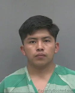 Mugshot of Jose Estuardo Lux Hernandez booked in Alachua County, Florida on September 12, 2026