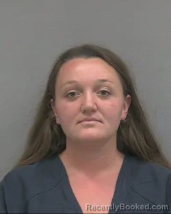 Mugshot of Kelsea Lynne Jury booked in Alachua County, Florida on October 10, 2026
