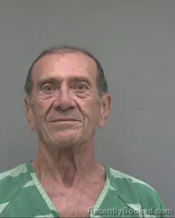 Mugshot of Eloy Delgado booked in Alachua County, Florida on October 16, 2026