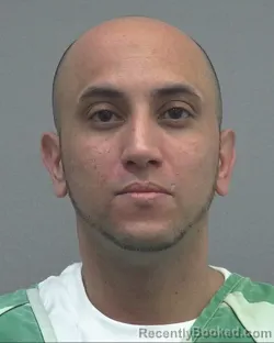 Mugshot of Abner Obed Mendoza booked in Alachua County, Florida on October 20, 2026