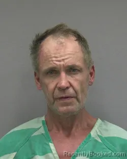 Mugshot of MARK JAMES OWENS booked in Alachua County, Florida on July 17, 2026