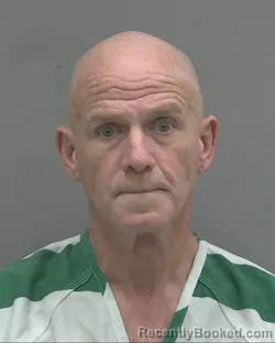Mugshot of John Frederick Benz booked in Alachua County, Florida on August 21, 2026