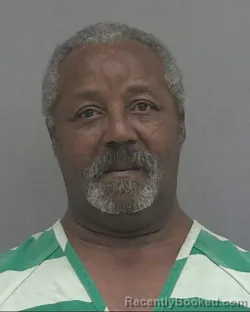 Mugshot of George Edward Harris booked in Alachua County, Florida on September 15, 2026