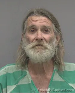 Mugshot of John Leo Allen booked in Alachua County, Florida on October 11, 2026