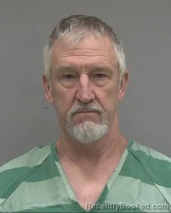 Mugshot of James Ray Crawford booked in Alachua County, Florida on October 29, 2026
