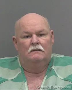 Mugshot of Phillip Leon Hall booked in Alachua County, Florida on October 14, 2026