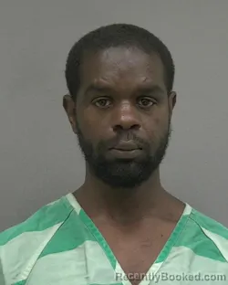 Mugshot of KEVIN ANTONIO GRIMMAGE booked in Alachua County, Florida on May 16, 2026